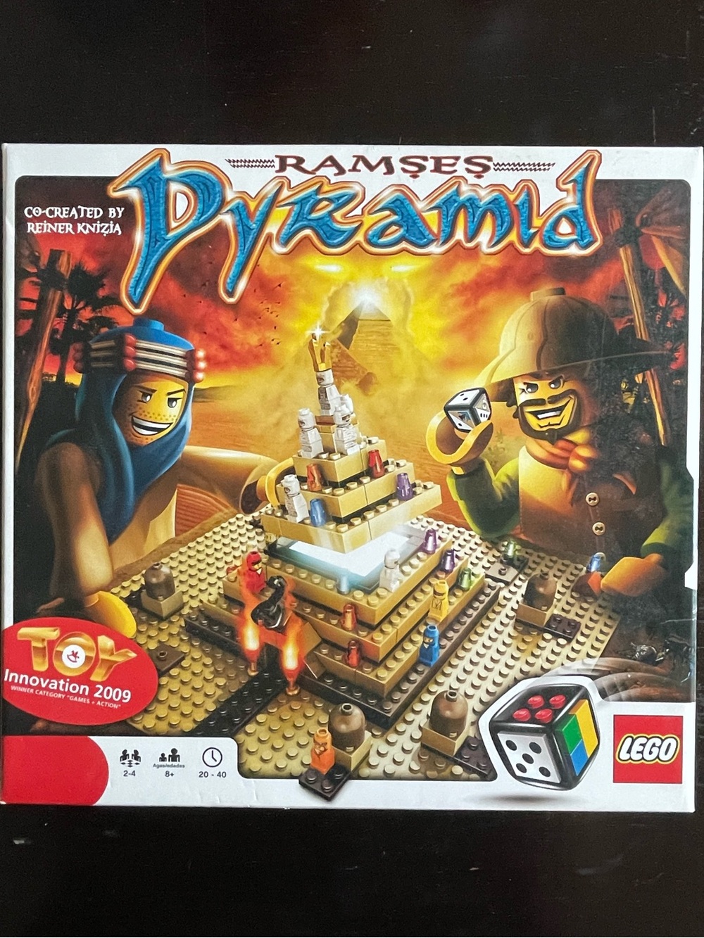 Lego Games: Ramses Pyramid (3843) - Complete - Manual and Minifigures!